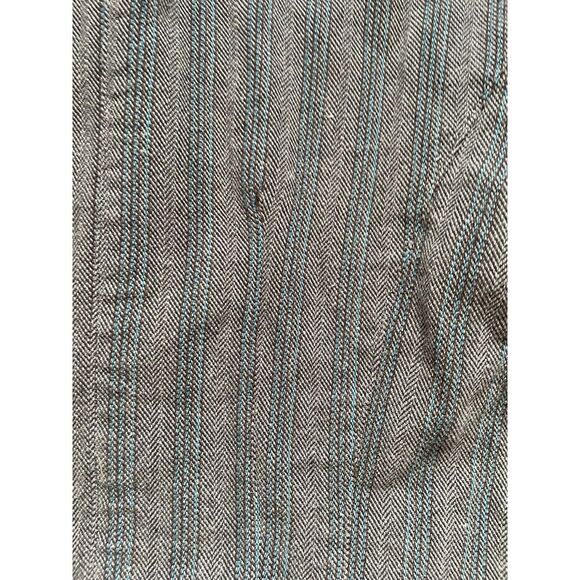 Urban‎ Outfitters 1970 Worldwide Herringbone Raw Hem Military Jean Jacket XS - Picture 4 of 5